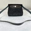 Hermès Black Mini Herbag with Palladium Hardware