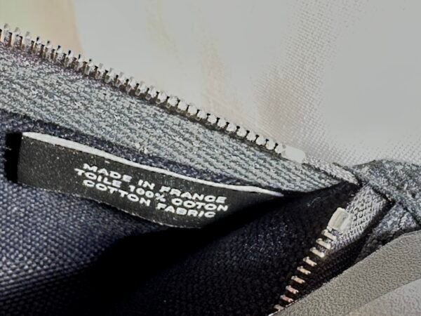 Hermès Black Mini Herbag with Palladium Hardware