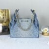 Chanel 25S Light Blue Denim Small 25 Bag