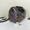 LV and Murakami Black Multicolor Speedy 30