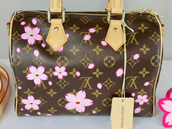 LV X Murakami Cherry Blossom Speedy 25