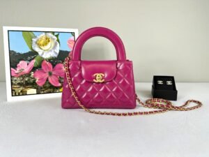 IMG_0858 Chanel 24A Fuchsia Shiny Calfskin Kelly Bag