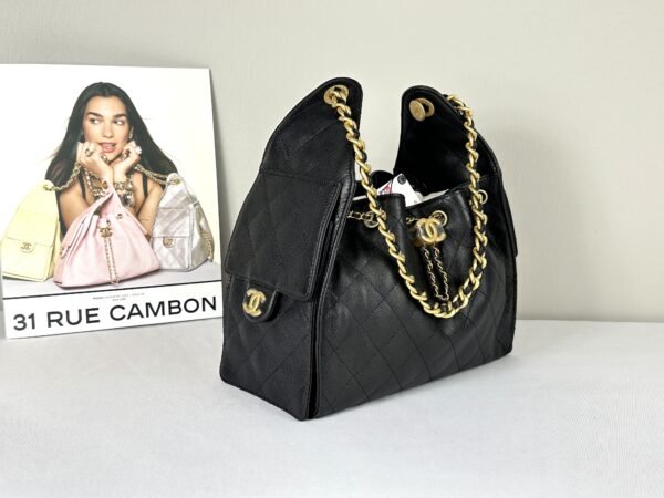 Chanel 25A Black Caviar Small 25 Bag