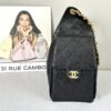 Chanel 25A Black Caviar Small 25 Bag
