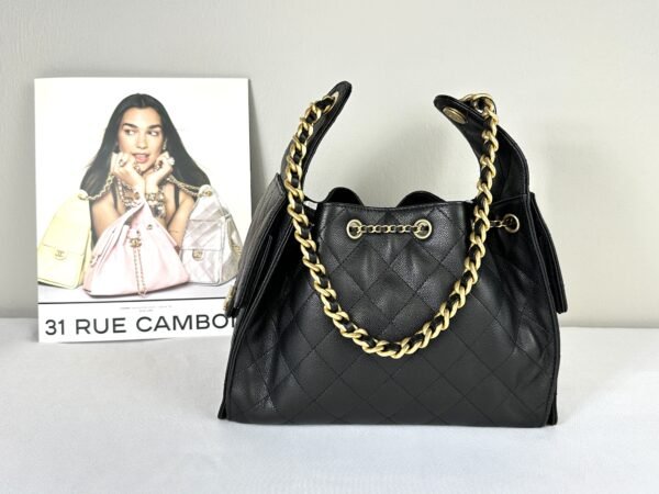 Chanel 25A Black Caviar Small 25 Bag