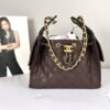 Chanel 25A Brown Caviar Small 25 Bag