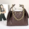 Chanel 25A Brown Caviar Small 25 Bag