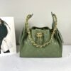 Chanel 25A Green Caviar Small 25