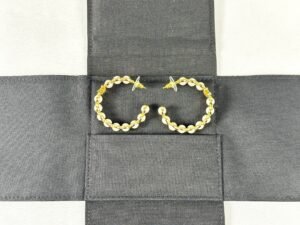 IMG_9634 Chanel 24S Pearl Hoop Earrings
