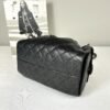 Chanel 26C Black Caviar Small 25 with Ruthenium Hardware