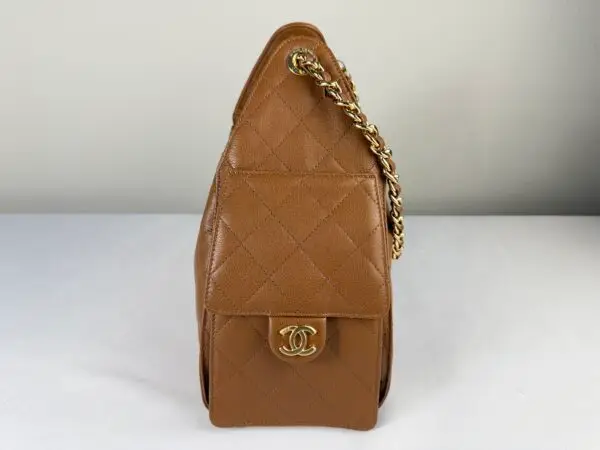 Chanel 26A Camel Calfskin Small 25