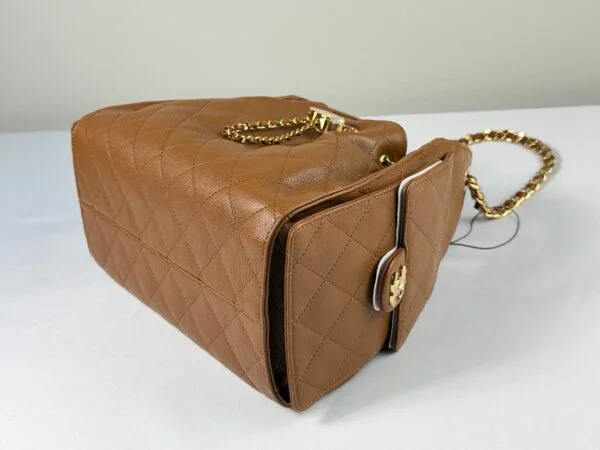 Chanel 26A Camel Calfskin Small 25