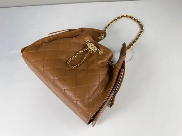 Chanel 26A Camel Calfskin Small 25
