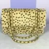 Chanel 26A Cheetah Print Medium Flap Bag