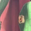 Chanel 26A Emerald Green Croc Embossed Shopping Tote