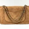 Chanel 26A Camel Suede Souplissimo Maxi Flap （Size : 16" x 10" x 5")
