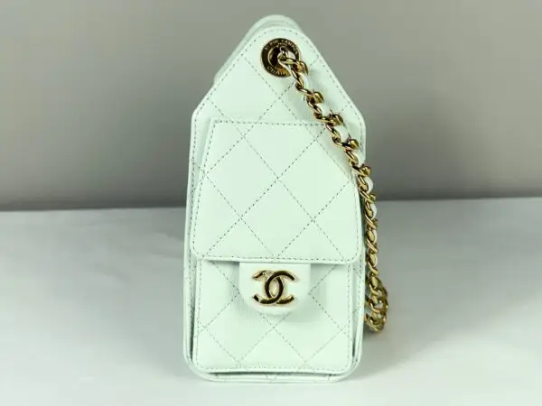 Chanel 26B Mint Caviar Mini 25 with Champagne Gold Hardware