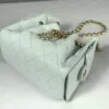 Chanel 26B Mint Caviar Mini 25 with Champagne Gold Hardware