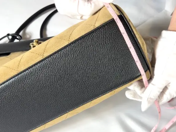 Chanel 26A Beige Suede Urban Essential Shopping Tote
