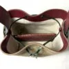 Chanel 26B Khaki Suede CC Loop Small Bucket Bag