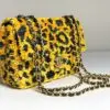 Chanel 26A Leopard Sequins Mini Flap Bag