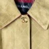 Chanel 26B Khaki Suede Coat